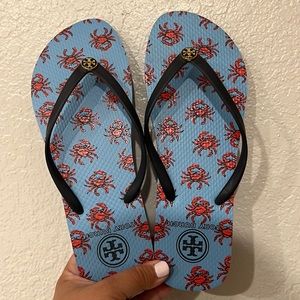 Tory Burch Plastic Flip Flops